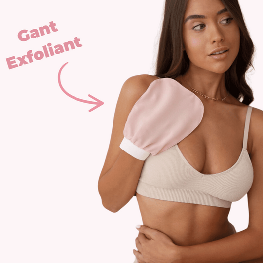 Gant Exfoliant Anti-Poils Incarnés