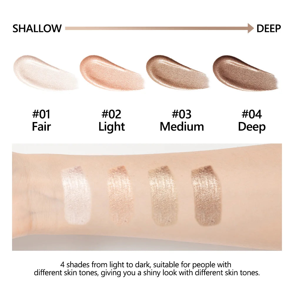 Fond de teint fluide effet glow naturel
