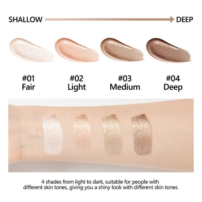 Fond de teint fluide effet glow naturel
