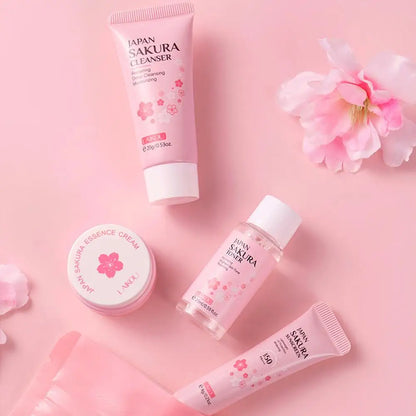 Coffret Sakura – Kit soin visage complet 4-en-1