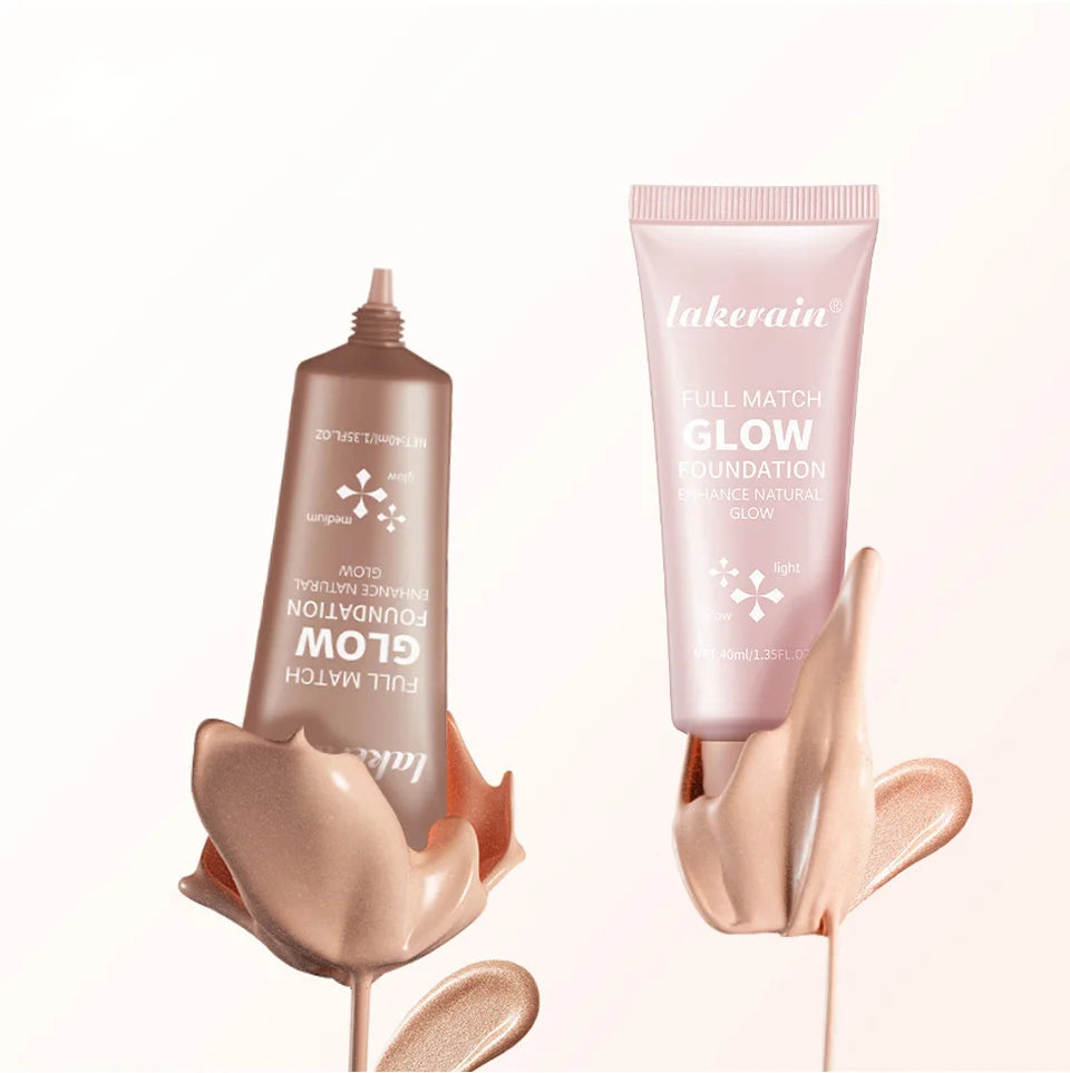 Fond de teint fluide effet glow naturel